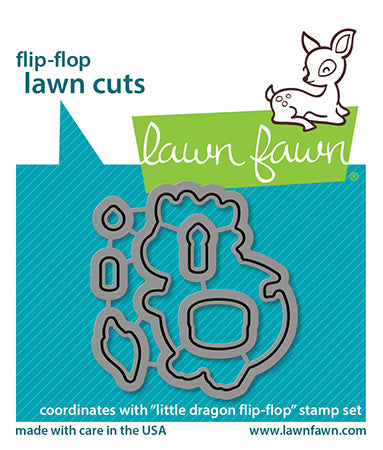 little dragon flip flop lawn cuts