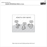 sweet christmas mice