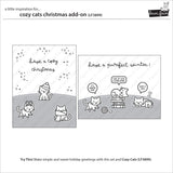 cozy cats christmas add-on