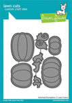 stitched pumpkins