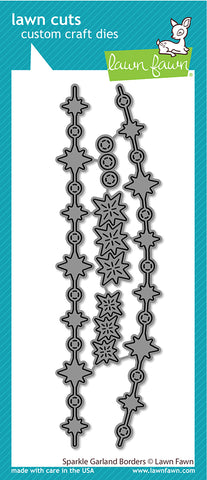 sparkle garland borders