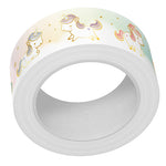 unicorn party foiled washi tape