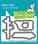 i heart pandas add-on lawn cuts