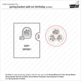 spring basket add-on: birthday