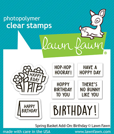 spring basket add-on: birthday