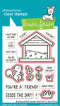 backyard bird feeder add-on lawn cuts