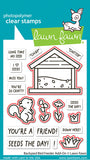 backyard bird feeder add-on lawn cuts