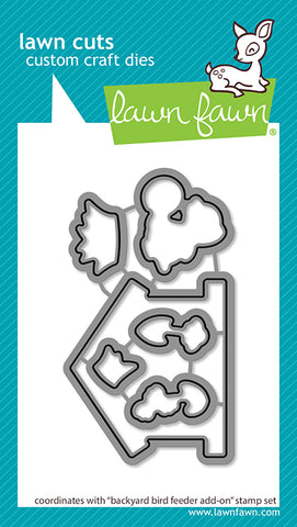 backyard bird feeder add-on lawn cuts