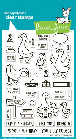 silly goose!