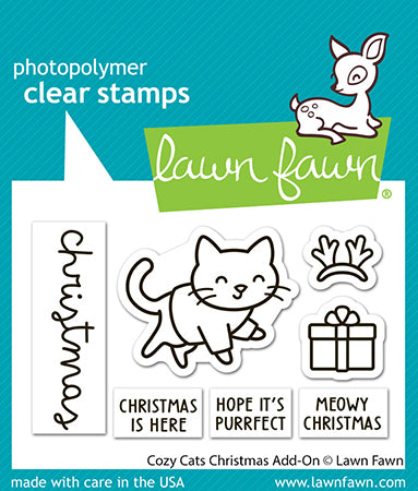 cozy cats christmas add-on
