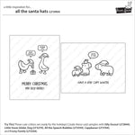 all the santa hats