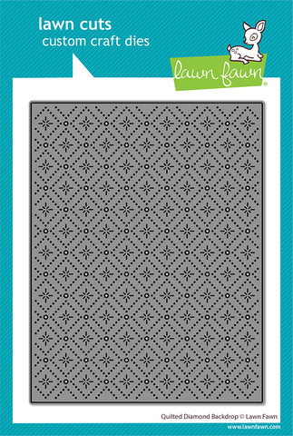quilted diamond backdrop