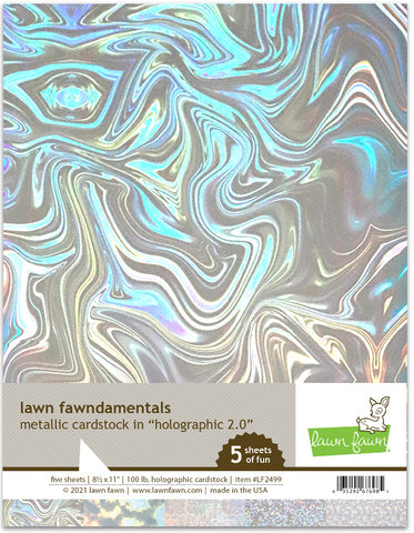 metallic cardstock - holographic 2.0