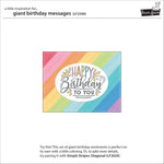 giant birthday messages
