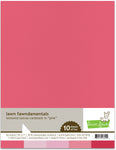 textured canvas cardstock - pink