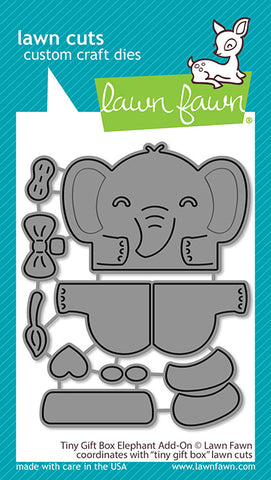 Tiny Gift Box Elephant Add-On